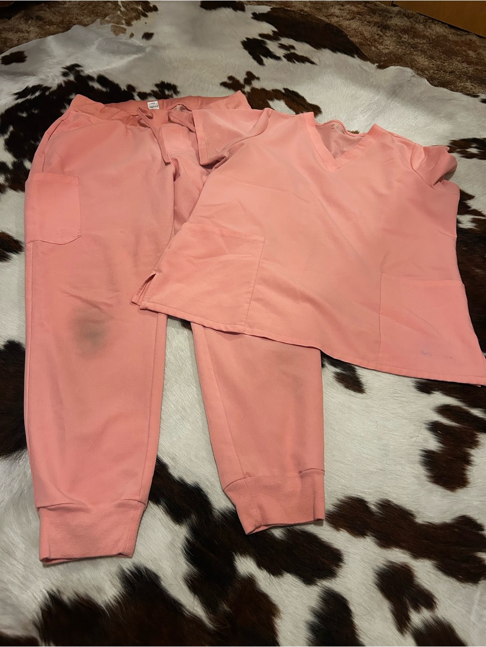 Women's Pink Track Jogger Set - Comfortable Lounge Pants & Top